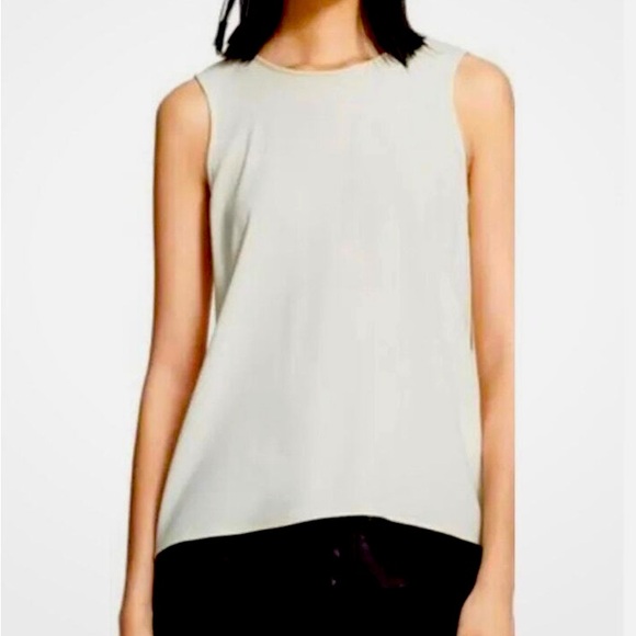 Rag and Bone Silk faux open back sleeveless top - Picture 1 of 5